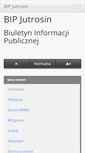 Mobile Screenshot of bip.jutrosin.leszczynskie.net